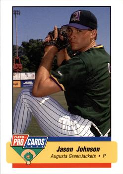 1994 Fleer ProCards #3001 Jason Johnson Front