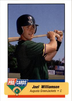 1994 Fleer ProCards #3013 Joel Williamson Front