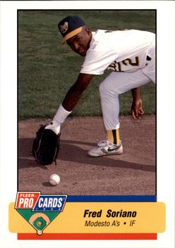 1994 Fleer ProCards #3071 Fred Soriano Front