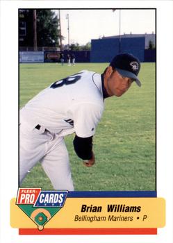 1994 Fleer ProCards #3237 Brian Williams Front