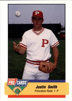 1994 Fleer ProCards #3262 Justin Smith Front