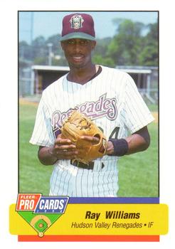 1994 Fleer ProCards #3396 Ray Williams Front