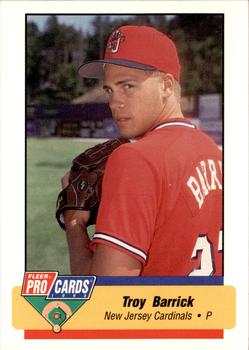 1994 Fleer ProCards #3404 Troy Barrick Front