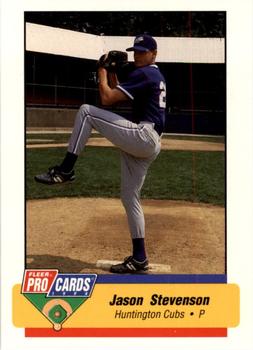 1994 Fleer ProCards #3554 Jason Stevenson Front