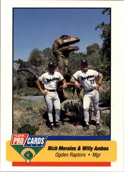1994 Fleer ProCards #3751 Rich Morales / Willy Ambos Front