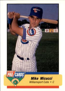 1994 Fleer ProCards #3769 Mike Micucci Front