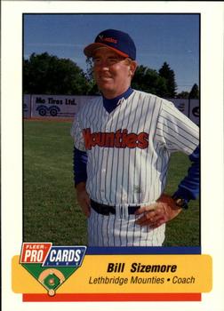 1994 Fleer ProCards #3896 Bill Sizemore Front