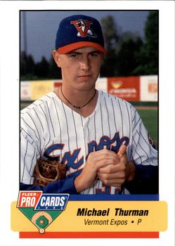 1994 Fleer ProCards #3910 Michael Thurman Front