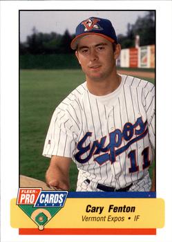 1994 Fleer ProCards #3916 Cary Fenton Front