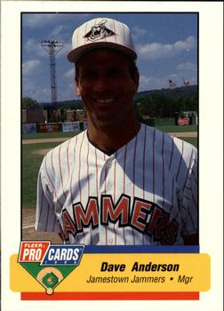 1994 Fleer ProCards #3984 Dave Anderson Front
