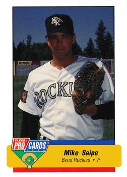 1994 Fleer ProCards #3593 Mike Saipe Front