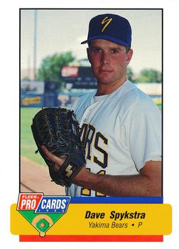 1994 Fleer ProCards #3850 Dave Spykstra Front
