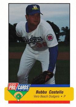 1994 Fleer ProCards #63 Bubba Costello Front