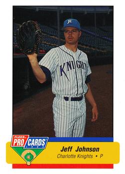 1994 Fleer ProCards #888 Jeff Johnson Front