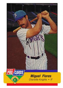 1994 Fleer ProCards #901 Miguel Flores Front
