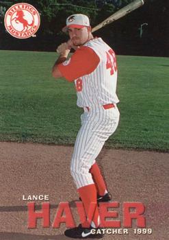 1999 Grandstand Billings Mustangs #NNO Lance Haver Front