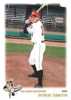 2000 Grandstand Billings Mustangs #NNO Ryan Smith Front