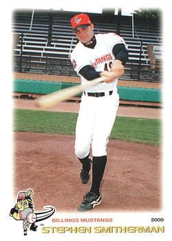 2000 Grandstand Billings Mustangs #NNO Stephen Smitherman Front