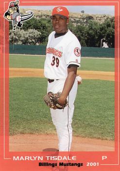 2001 Grandstand Billings Mustangs #NNO Marlyn Tisdale Front