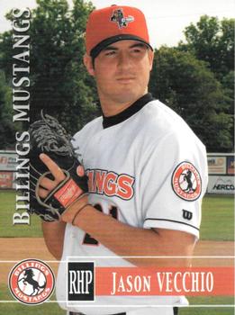 2005 Grandstand Billings Mustangs #NNO Jason Vecchio Front