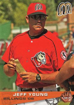2006 Grandstand Billings Mustangs #NNO Jeff Young Front