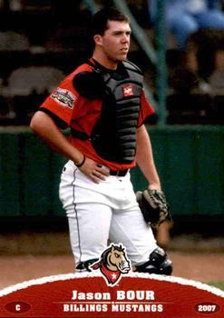 2007 Grandstand Billings Mustangs #NNO Jason Bour Front
