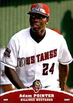 2007 Grandstand Billings Mustangs #NNO Adam Pointer Front