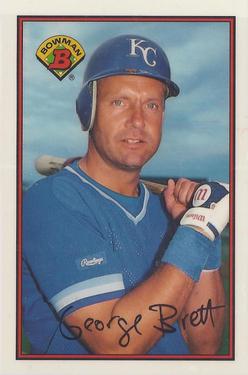 1989 Bowman - Collector's Edition (Tiffany) #121 George Brett Front
