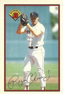 1989 Bowman - Collector's Edition (Tiffany) #26 Roger Clemens Front