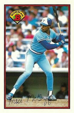 1989 Bowman - Collector's Edition (Tiffany) #253 Fred McGriff Front