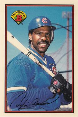 1989 Bowman - Collector's Edition (Tiffany) #298 Andre Dawson Front