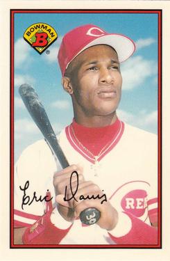 1989 Bowman - Collector's Edition (Tiffany) #316 Eric Davis Front