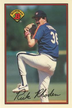 1989 Bowman - Collector's Edition (Tiffany) #323 Rick Rhoden Front