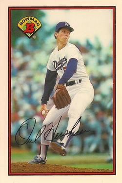1989 Bowman - Collector's Edition (Tiffany) #341 Orel Hershiser Front