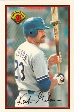 1989 Bowman - Collector's Edition (Tiffany) #351 Kirk Gibson Front
