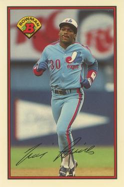 1989 Bowman - Collector's Edition (Tiffany) #369 Rock Raines Front
