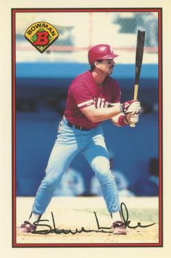 1989 Bowman - Collector's Edition (Tiffany) #399 Steve Lake Front