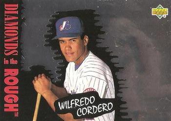 1993 Upper Deck Diamond Gallery #32 Wilfredo Cordero Front