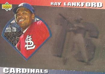 1993 Upper Deck Diamond Gallery #7 Ray Lankford Front