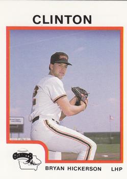 1987 ProCards #1008 Bryan Hickerson Front