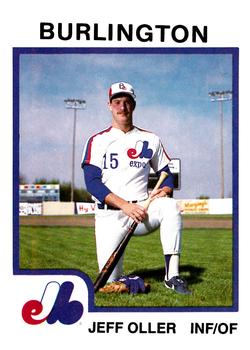 1987 ProCards #1074 Jeff Oller Front
