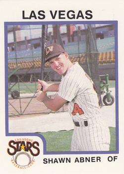 1987 ProCards #107 Shawn Abner Front