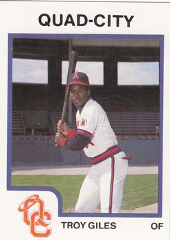 1987 ProCards #1097 Troy Giles Front