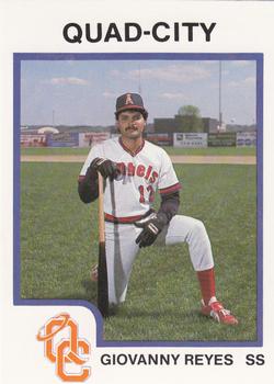 1987 ProCards #1100 Giovanny Reyes Front