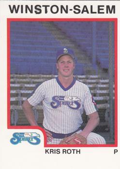 1987 ProCards #1230 Kris Roth Front