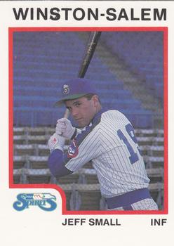 1987 ProCards #1232 Jeff Small Front