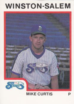 1987 ProCards #1235 Mike Curtis Front