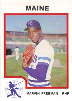 1987 ProCards #12 Marvin Freeman Front