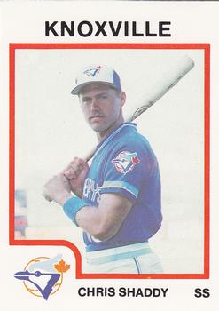 1987 ProCards #1495 Chris Shaddy Front