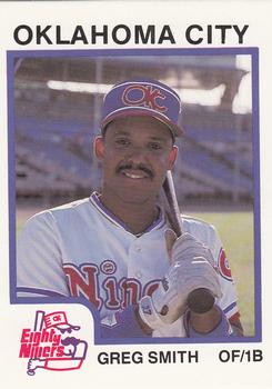 1987 ProCards #151 Greg Smith Front